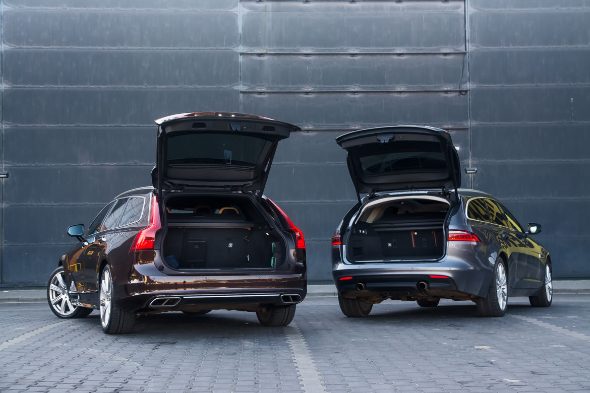 Jaguar XF Sportbrake vs. Volvo V90