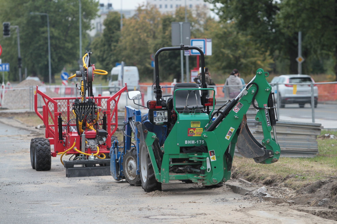 Tak tramwajarze zwężą ulice pod budowę trasy do Wilanowa