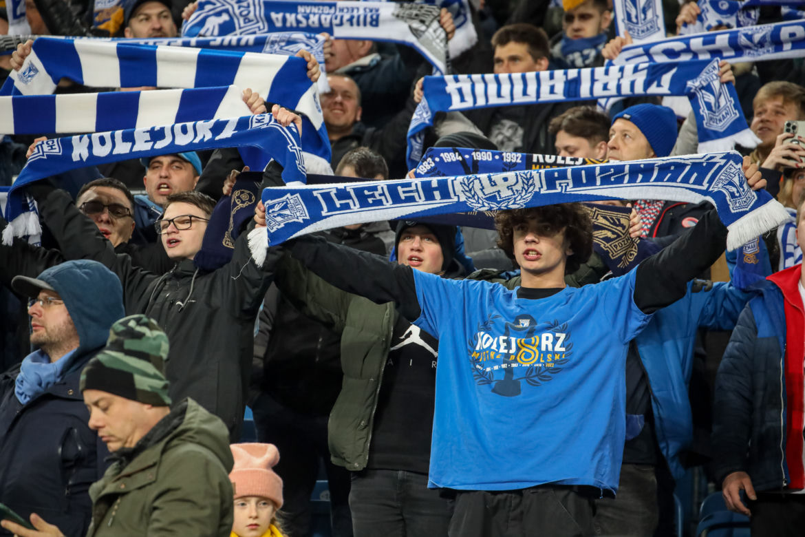 Lech - Fiorentina w obiektywie. Kibice bawili się świetnie