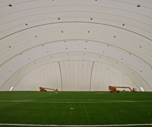Budowa stadionu w Szczecinie - grudzień 2020