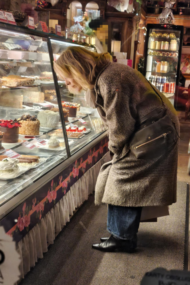 Anna Kalczyńska na zakupach