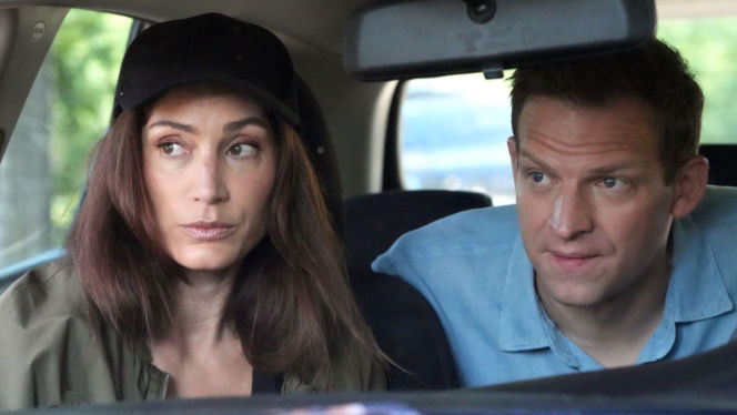 Barwy szczęścia odc. 3288. Celina (Orina Krajewska), Łukasz (Michał Rolnicki)