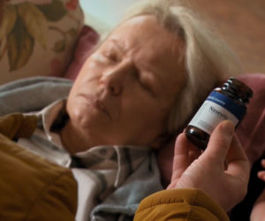 Barwy szczęścia odc. 2637. Basia (Sławomira Łozińska), Borys (Jakub Wieczorek)
