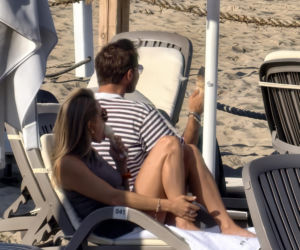 Mateusz Banasiuk na plaży w Sopocie. Tak wyglądał, gdy zrzucił koszulkę!