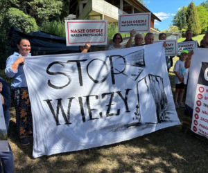 Protest mieszkańców Zabełcza
