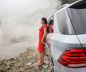 Mercedes-Benz GLE i Justyna Kowalczyk