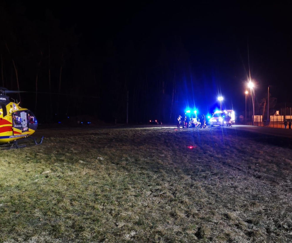 Tragiczny wypadek w Borzęcinie Górnym. Nie żyje mężczyzna potrącony przez autobus