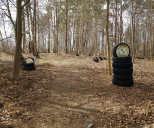 Park Oponarium w Dźwierzutach. Nowe miejsce rekreacji zaskakuje! [ZDJĘCIA]