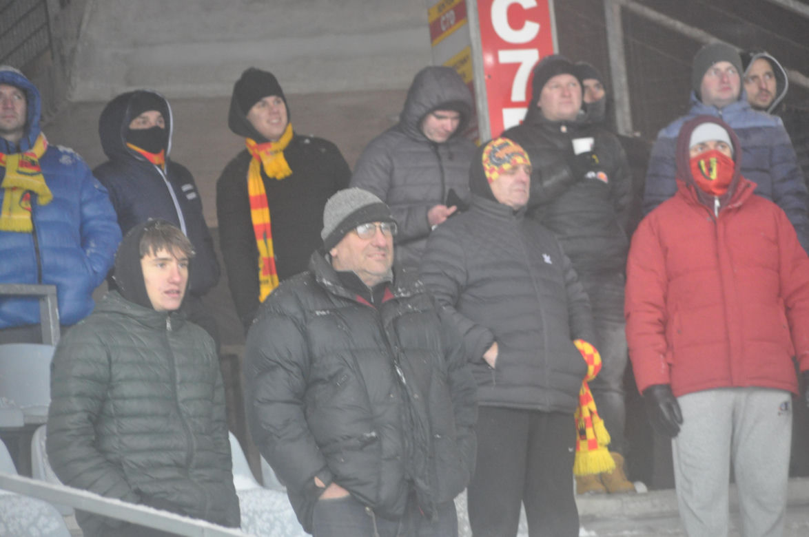 Korona Kielce - Lech Poznań. Zdjęcia kibiców na Suzuki Arenie