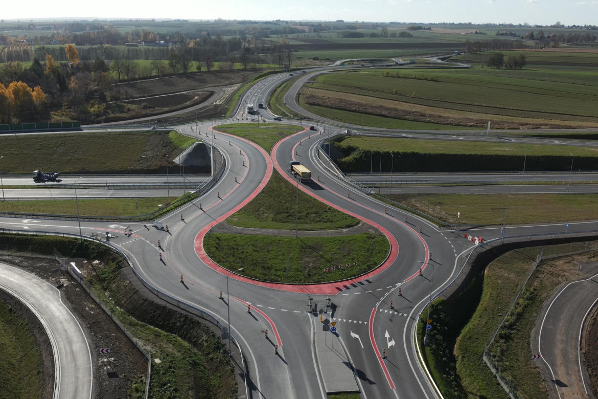 Obwodnica Opatowa (grudzień 2025)