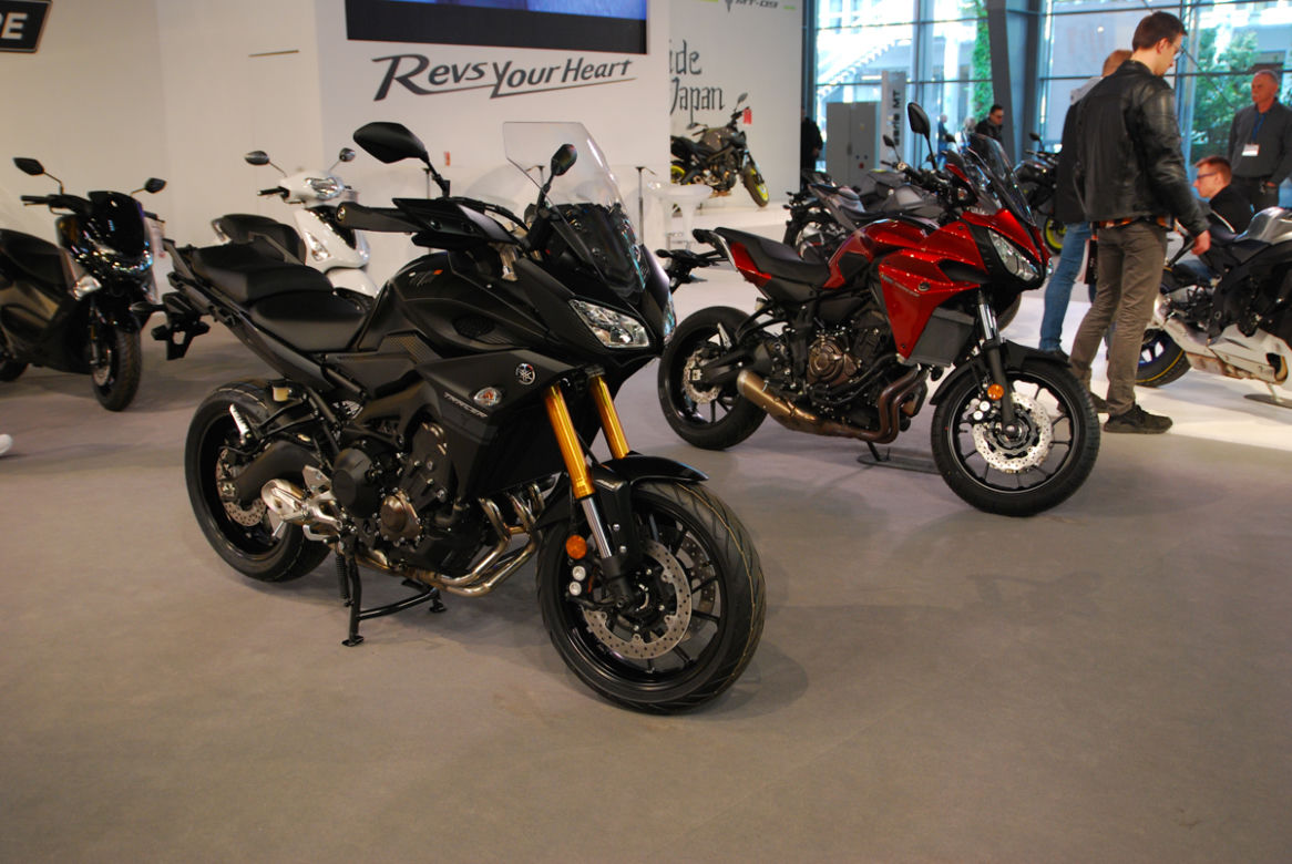 Motocykle Yamaha na Targach Poznań Motor Show 2017