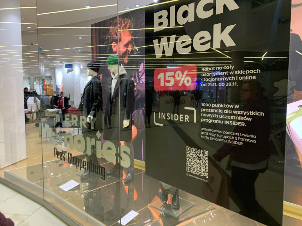 Galeria Katowicka. Black Friday w sklepie Peek&Cloppenburg