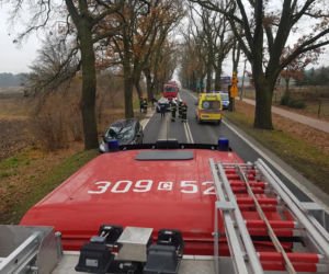 Borówno: Karambol na DK5! Cztery samochody ROZWALONE. O włos od tragedii 