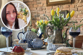 Inowrocławskie mieszkanie wypełnione antykami. Tak nasza czytelniczka Magda udekorowała je na Wielkanoc