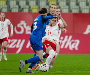 Polska - Słowenia: Najwierniejsi kibice wspierali reprezentację Polski kobiet. Dużo zdjęć z Gdańska