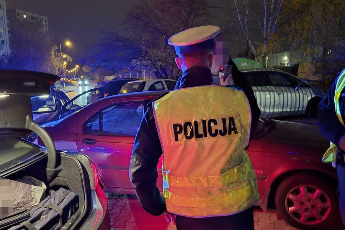 Podwójne zatrzymanie pijanego kierowcy 