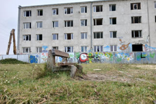 Rozbiórka osiedla Dudziarska, październik 2026