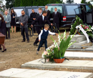 Pogrzeb Michała i Hanny, którzy spadli z klifu na na przylądku Cabo da Roca w Portugalii