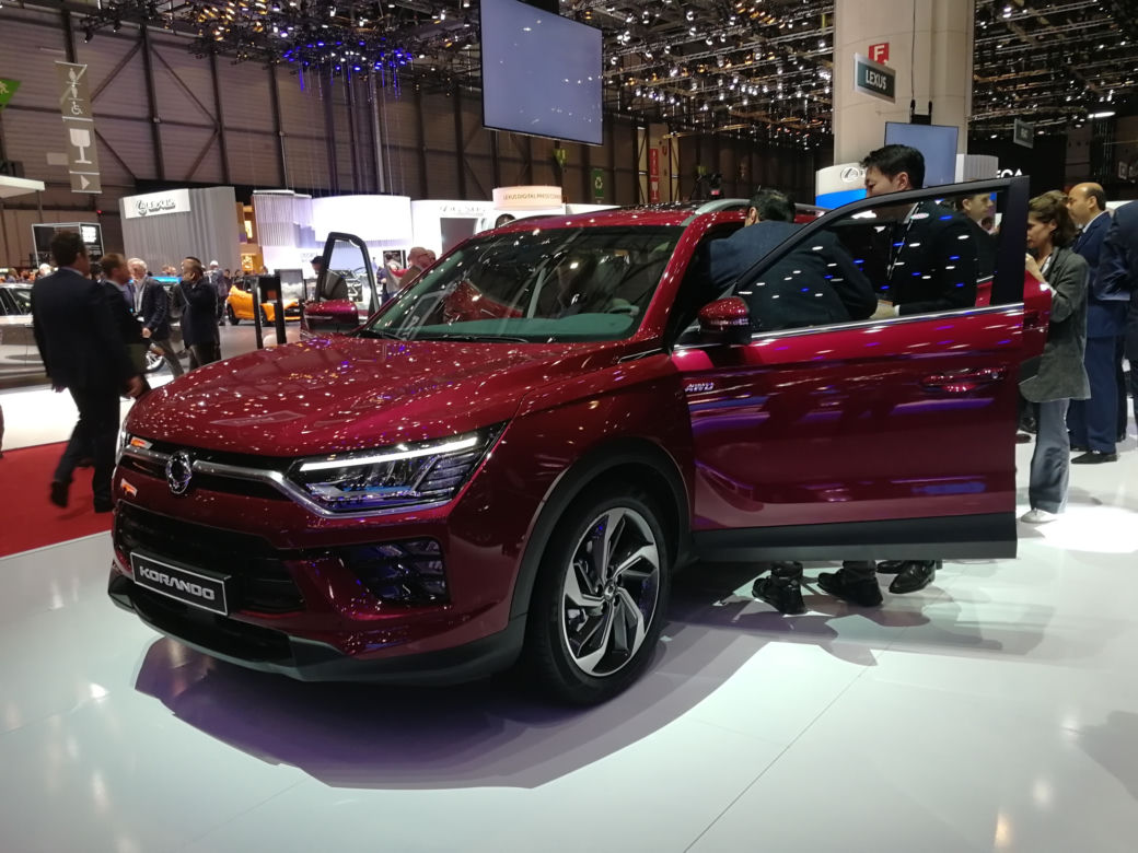 Nowy SsangYong Korando na Salonie Samochodowym w Genewie