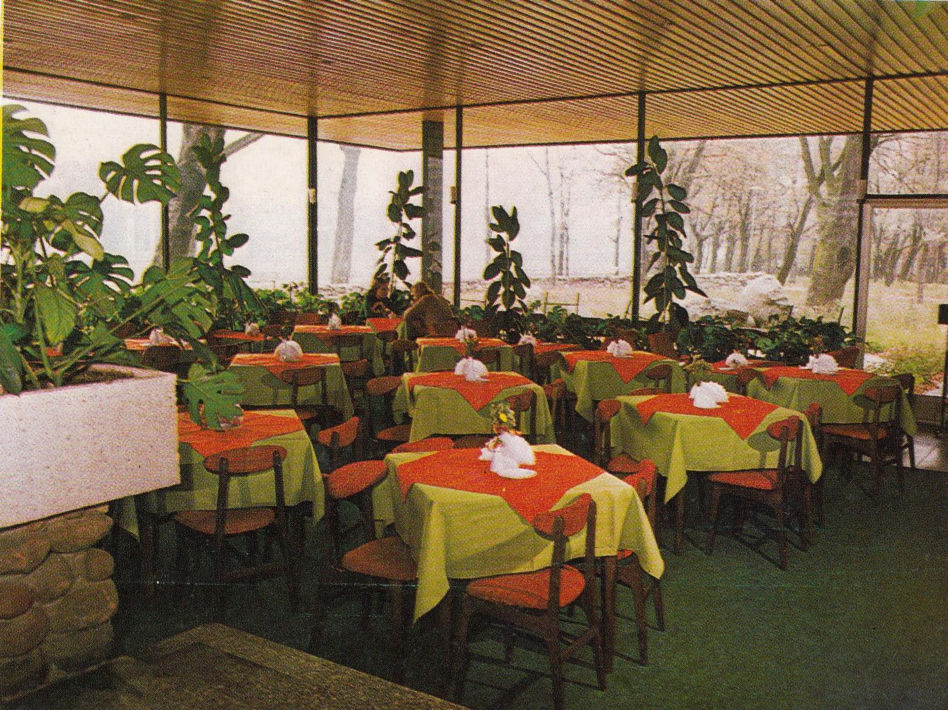 Kawiarnia Rozdroże w latach 70.