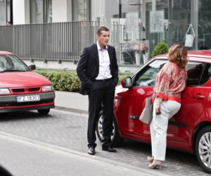 2XL odcinek 5. Laura Zabawska (Edyta Jungowska), Karol (Przemysław Sadowski)