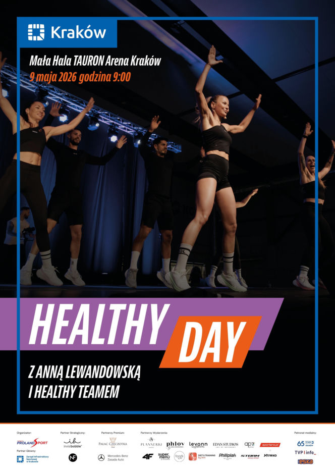 Trening z Anną Lewandowską i wielkie sportowe święto. Healthy Day po raz pierwszy w Krakowie