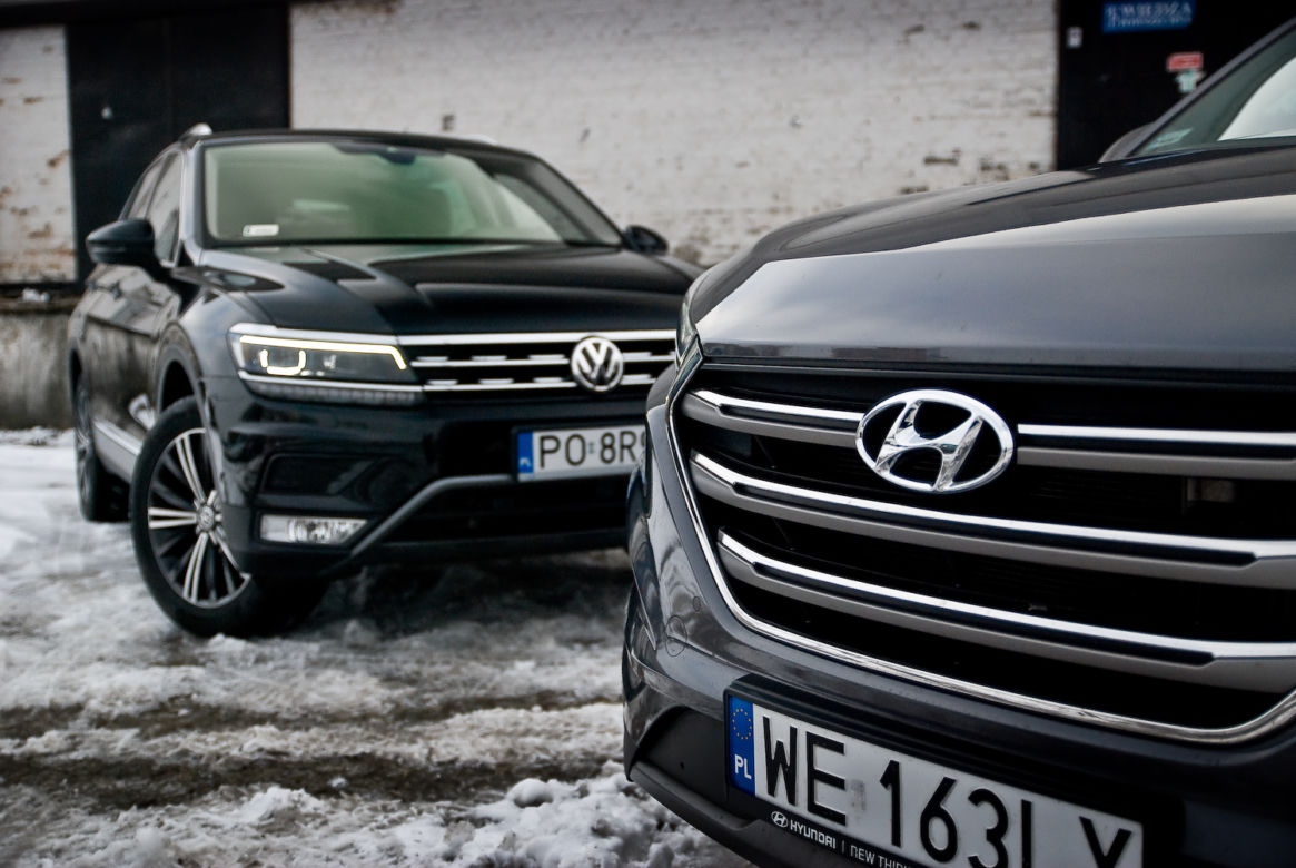 Volkswagen Tiguan vs. Hyundai Tucson