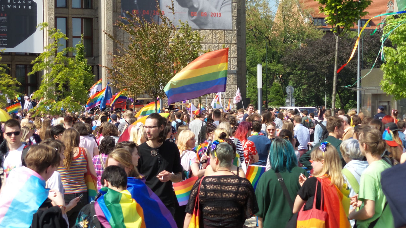 Wielki Marsz Równości przeszedł 18.05.2019 przez Kraków