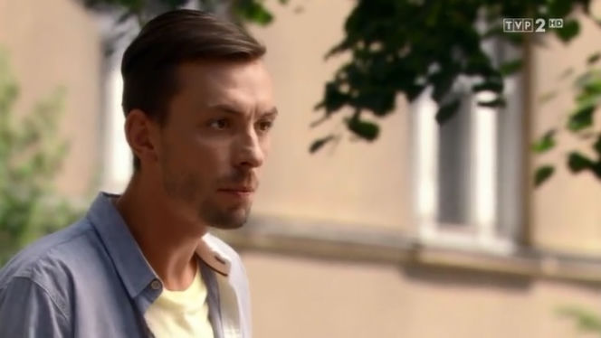 O mnie się nie martw 3 sezon odc. 7. Piotrek (Fabian Kocięcki) - mąż Ewy