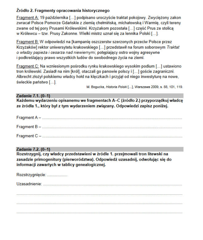 Matura rozszerzona 2022 historia - arkusz PDF