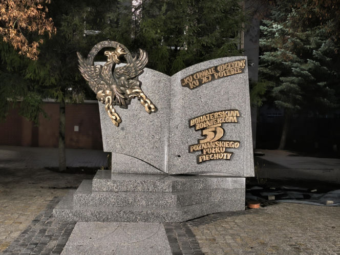 Nowy pomnik w Lesznie