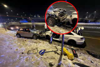 Cztery auta rozbite w Warszawie. Szokujące ustalenia policji!