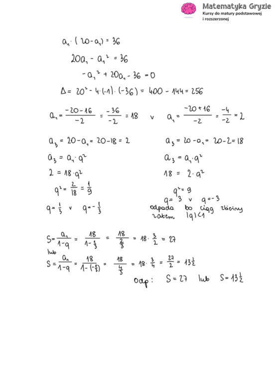 Matura 2025 matematyka rozszerzona: ODPOWIEDZI do wszystkich zadań, gotowe rozwiązania matury z matematyki rozszerzonej - Formuła 2015 [12.05.2025]	