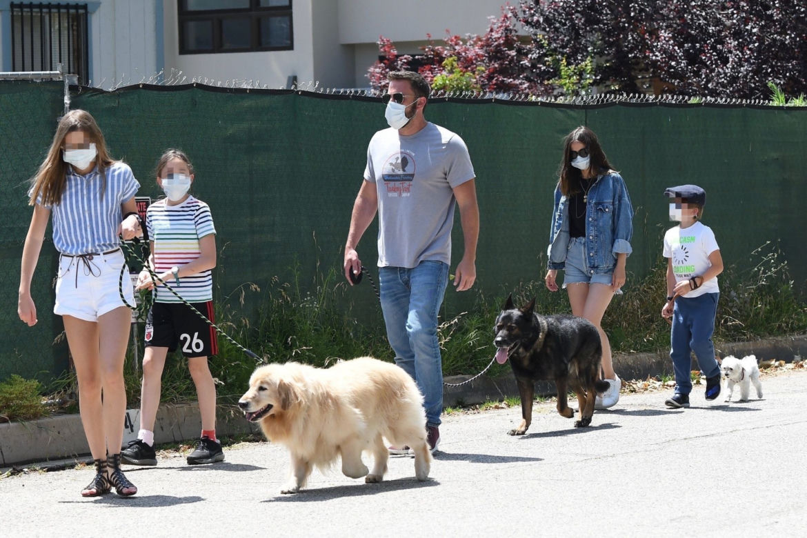 Ana de Armas, Ben Affleck i dzieci aktora