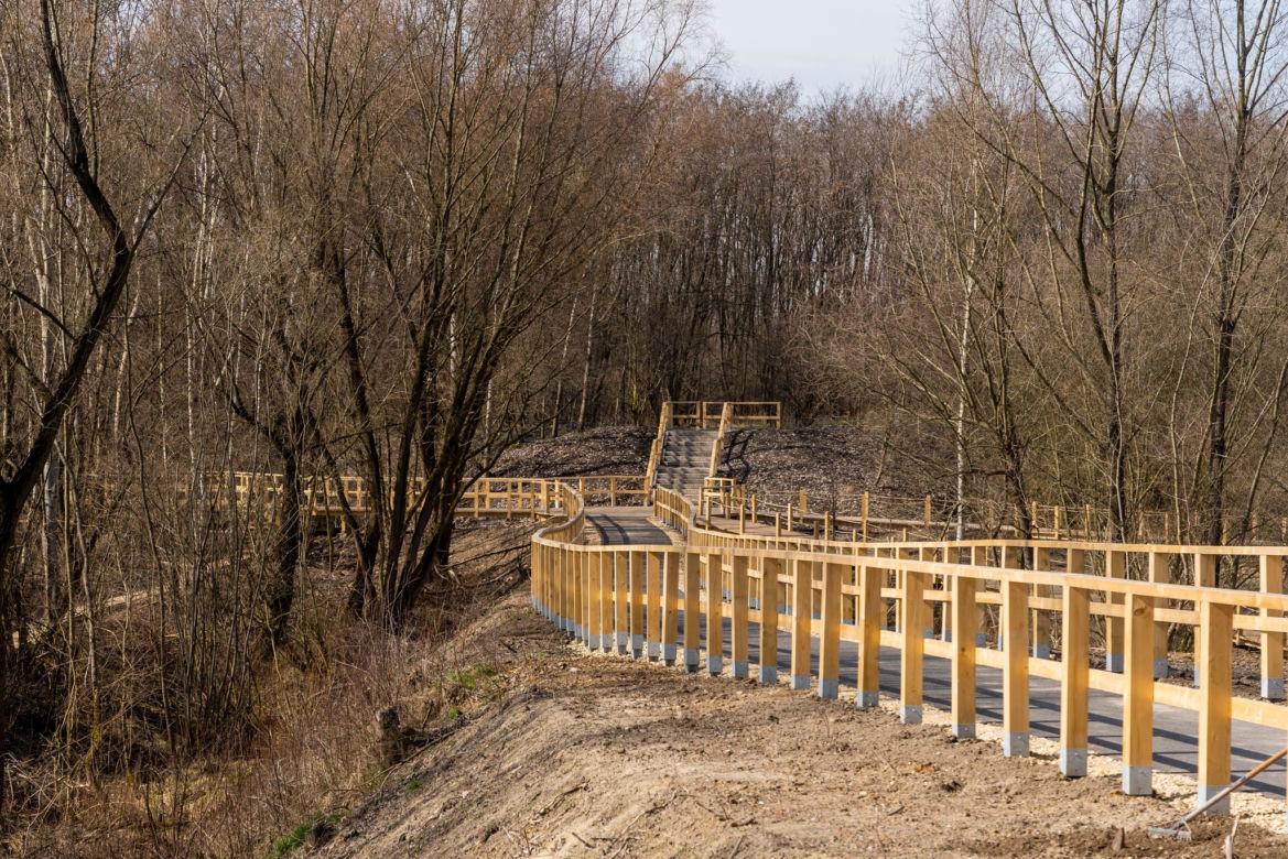 Zabrzański Geopark w Grzybowicach jest już prawie gotowy