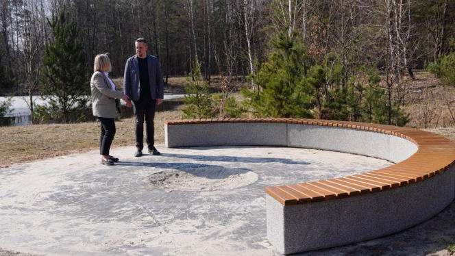 Strefa relaksu na Bernatce w Skarżysku-Kamiennej