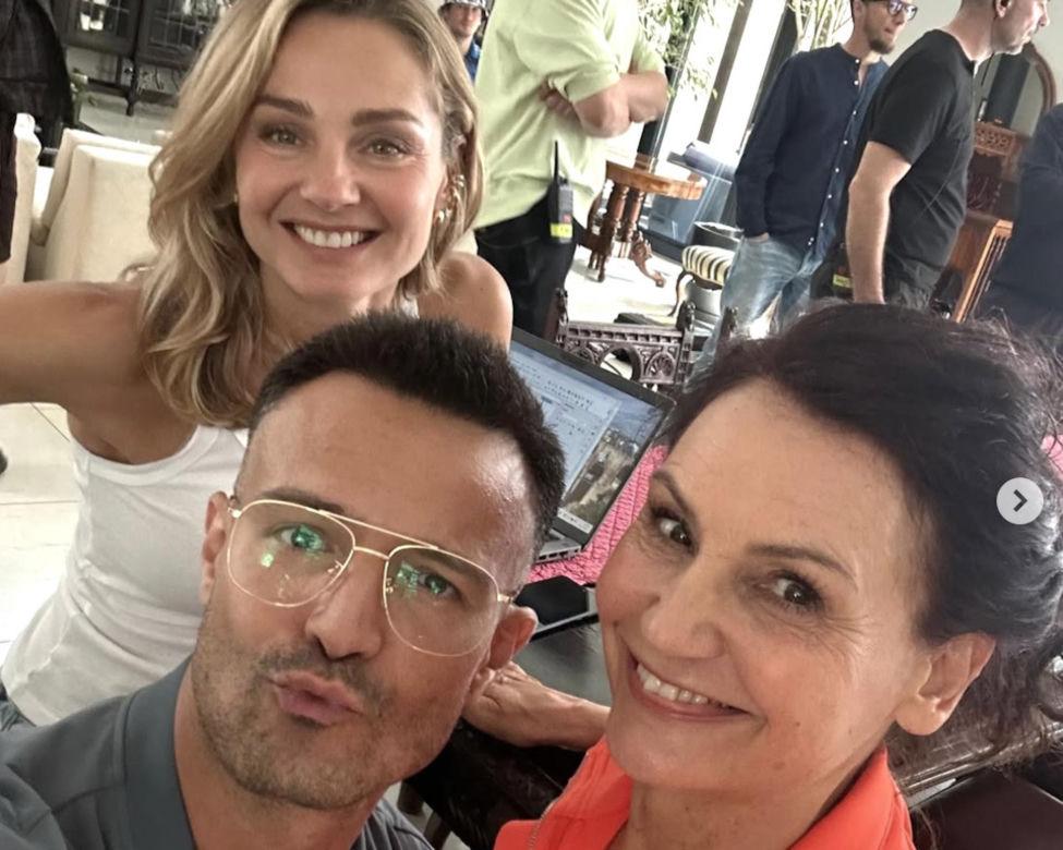 Plan "Zaraz wracam". Małgorzata Pieczyńska, Małgorzata Socha, Mikołaj Krawczyk