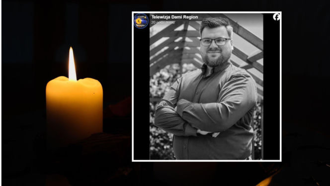 Tragiczny powrót z pracy. Nie żyje Mateusz Noga, ceniony operator telewizyjny 