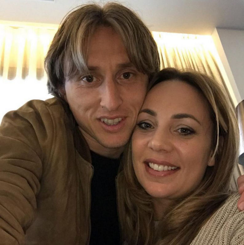 MŚ Rosja 2018: Chorwacja. Luka Modrić z żoną
