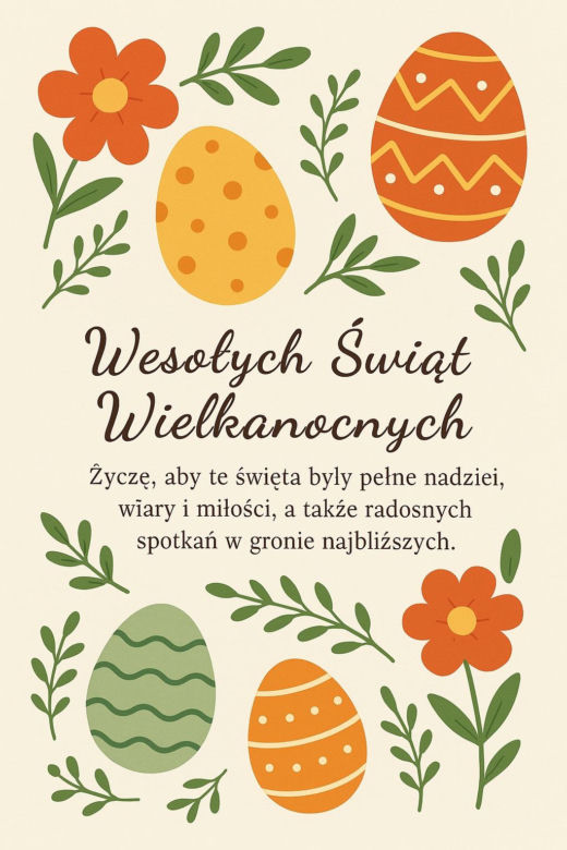 Życzenia wielkanocne na kartkę, SMS lub e-mail. Gotowe teksty dla współpracowników, rodziny, znajomych
