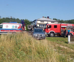 Skosił kombajn