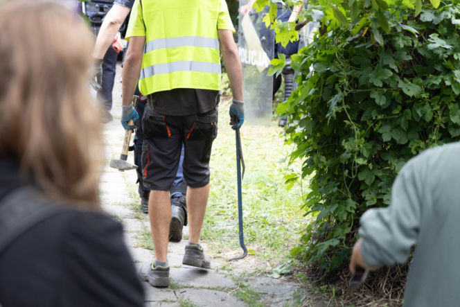 Pierwsza eksmisja na Osiedlu Maltańskim w Poznaniu