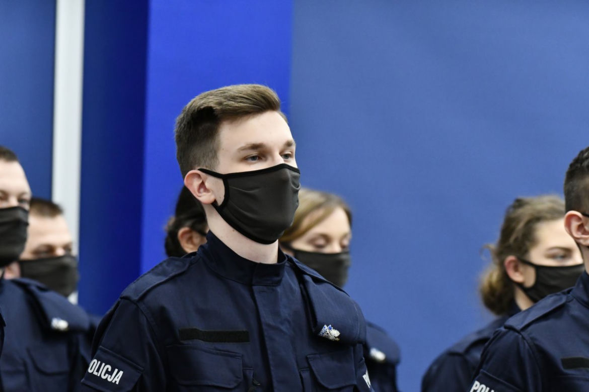 Nowi funkcjonariusze w szeregach podlaskiej policji