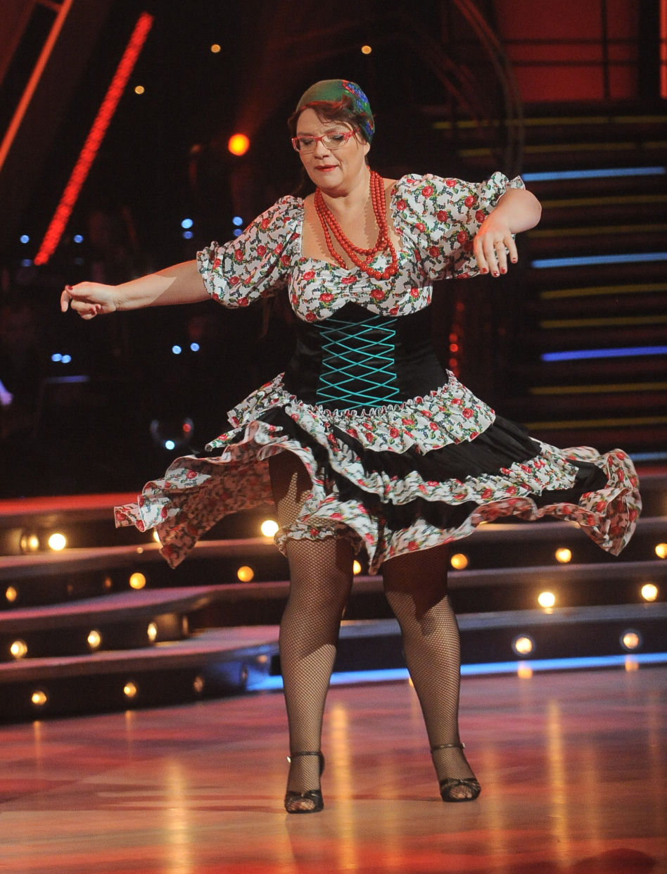 Dorota Zawadzka straszy w Tańcu z gwiazdami
