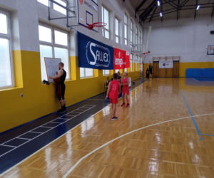 Basket Camp w Grudziądzu. Trening z Kacpą
