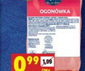 szynka ogonówka 0,99 zł/100 g