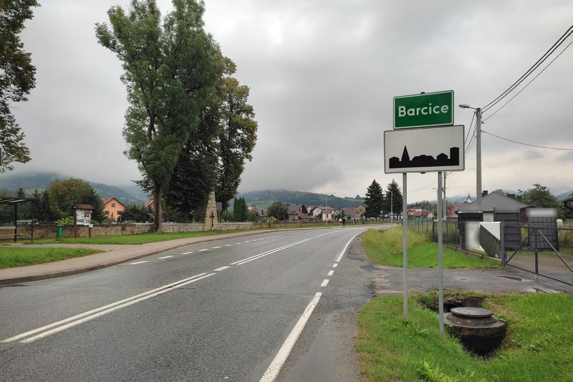 Wypadek w Barcicach