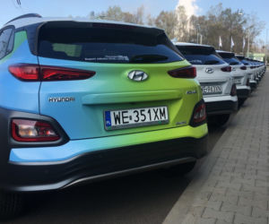 47 samochodów Hyundai KONA Electric trafiło do spółek publicznych miasta Kraków