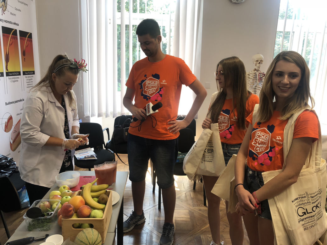 ESKA Summer City na dniu otwartym w szkole Gloker