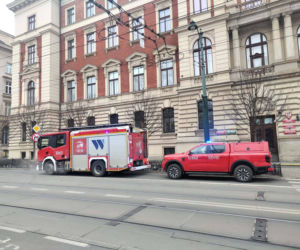 Podejrzany ładunek w budynku Małopolskiego Urzędu Wojewódzkiego w Krakowie